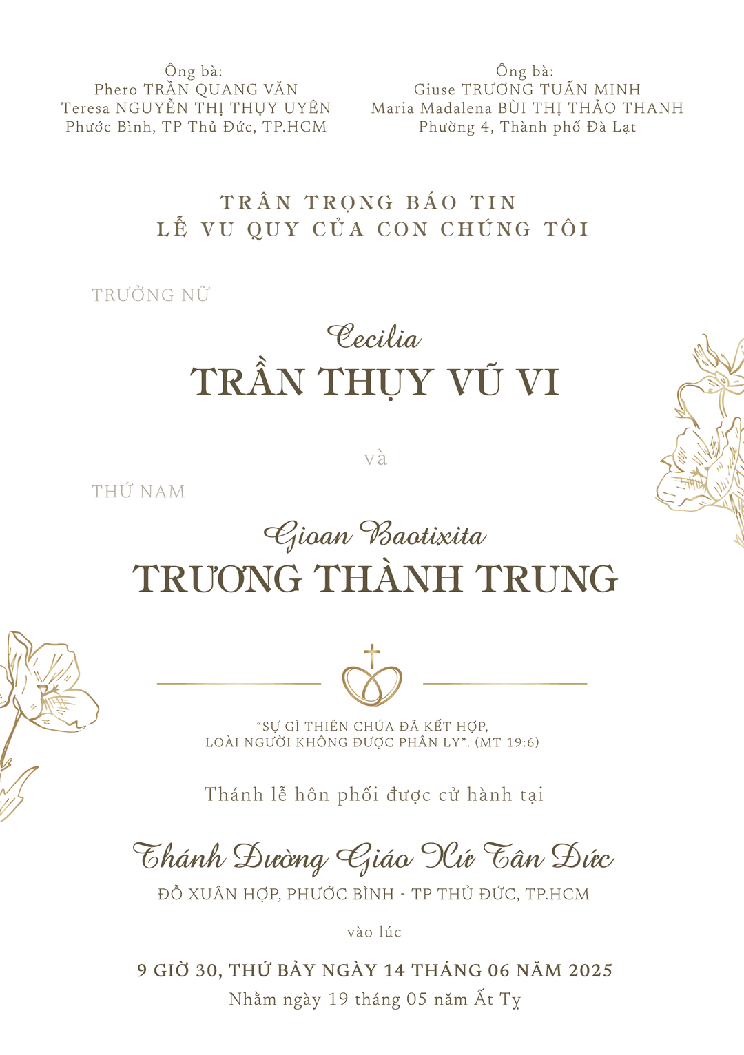 Vi and Trung invitation