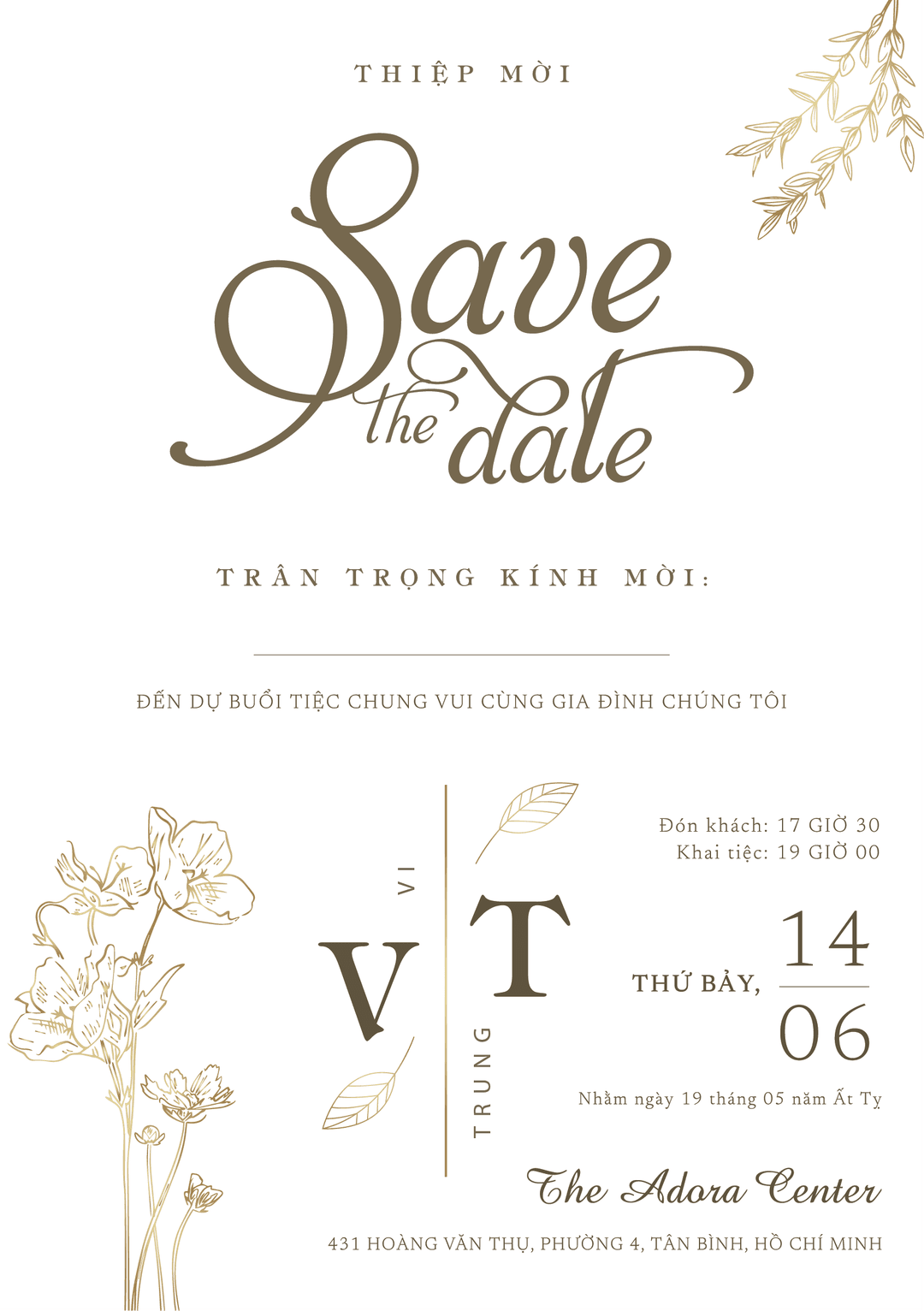 Vi and Trung invitation